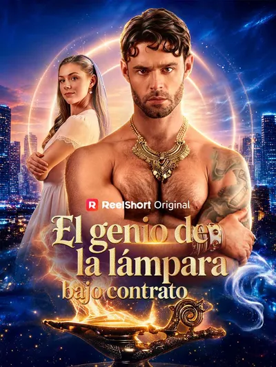 Póster de El genio de la lámpara bajo contrato doblado