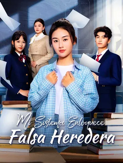 Póster de Mi Sistema Enloquece Falsa Heredera doblado