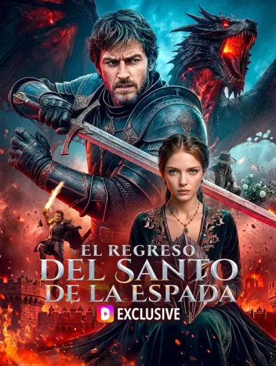 Póster de El Regreso del Santo de la Espada doblado