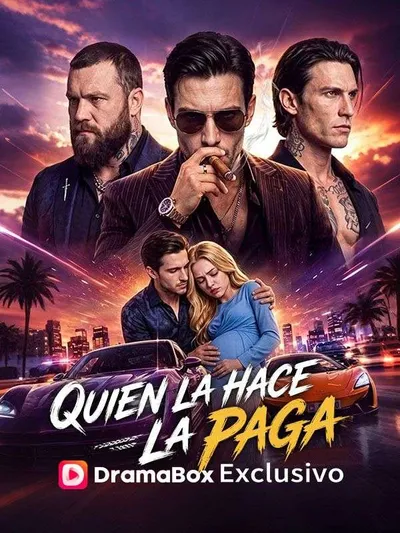 Póster de Quien la hace, la paga doblado