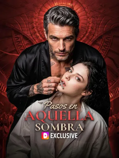 Póster de Pasos en Aquella Sombra doblado