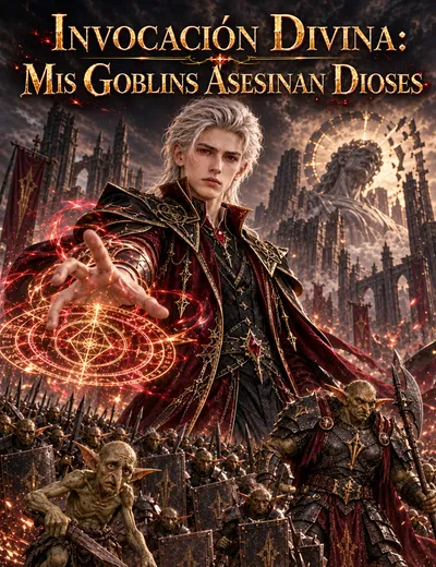 Póster de Invocación divina: mis goblins asesinan dioses doblado