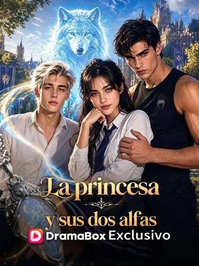 Póster de La princesa y sus dos alfas doblado