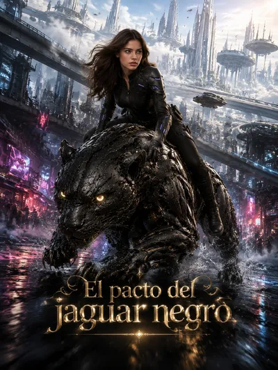 Póster de El pacto del jaguar negro doblado