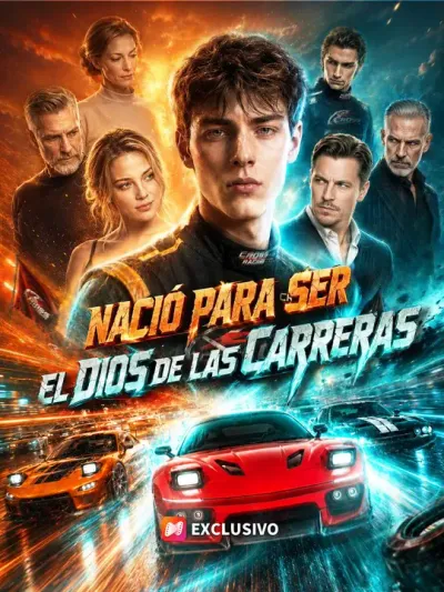 Póster de Nació para ser el Dios de las Carreras doblado