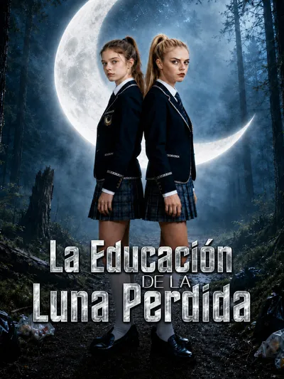 Póster de La Educación de la Luna Perdida doblado
