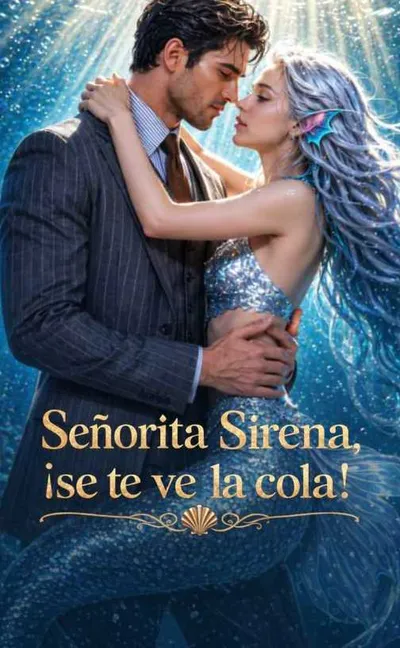 Póster de Señorita Sirena, ¡se te ve la cola! doblado