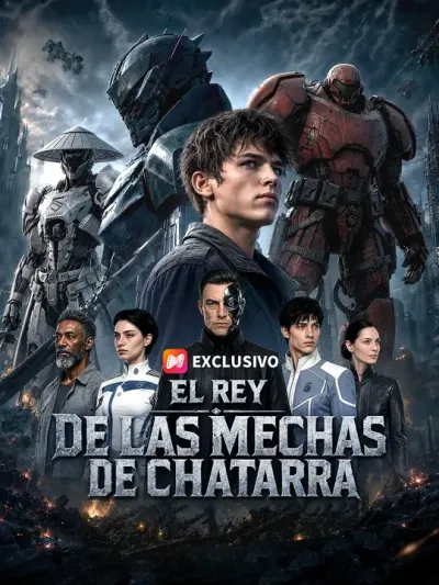 Póster de El rey de las mechas de chatarra doblado