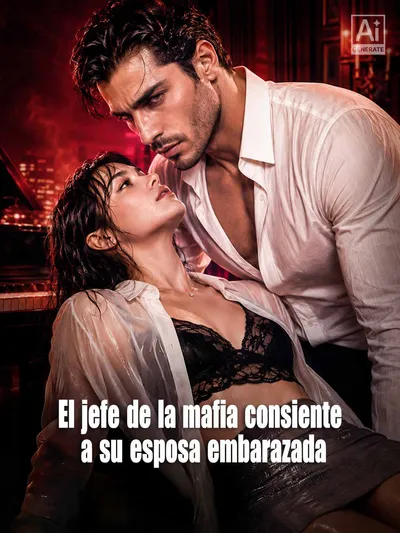 Póster de El jefe de la mafia consiente a su esposa embarazada doblado