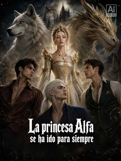 Póster de La princesa Alfa se ha ido para siempre doblado