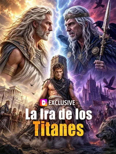 Póster de La Ira de los Titanes doblado