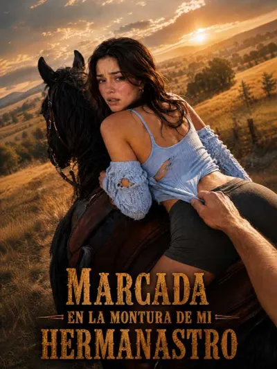 Póster de Marcada en la montura de mi hermanastro doblado