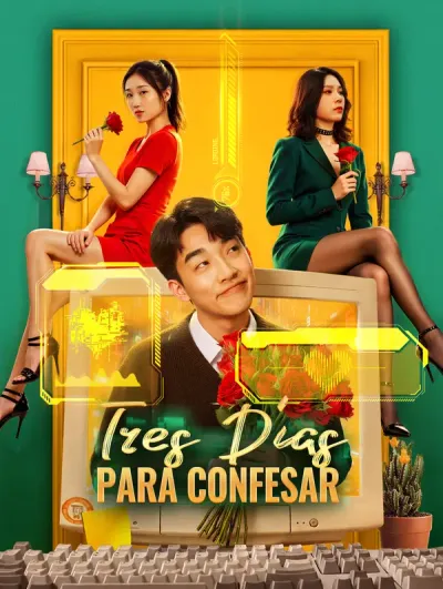 Póster de Tres Días para Confesar doblado