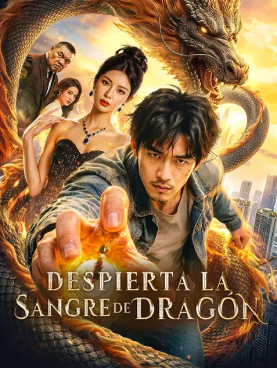 Póster de Despierta la Sangre de Dragón doblado