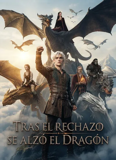 Póster de Tras el Rechazo Se Alzó el Dragón doblado