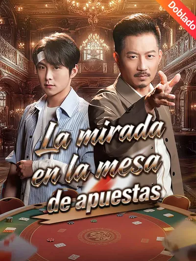 Póster de La mirada en la mesa de apuestas doblado