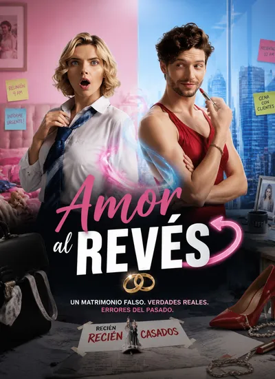 Póster de Amor al Revés doblado