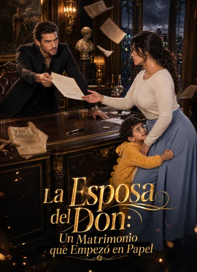 Póster de La Esposa del Don: Un Matrimonio que Empezó en Papel doblado