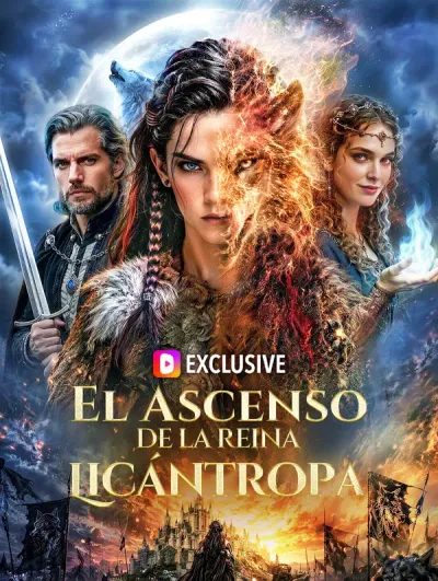 Póster de El Ascenso de la Reina Licántropa doblado