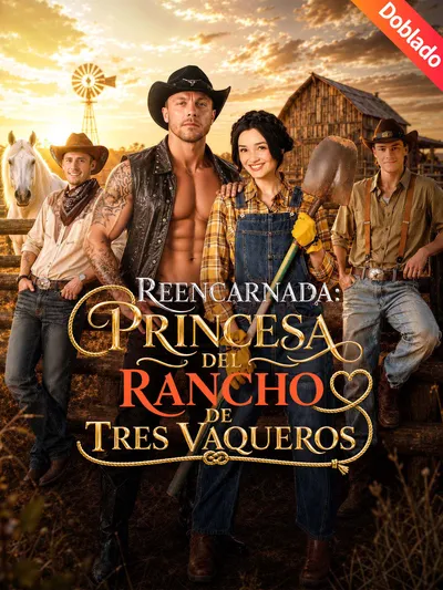 Póster de Reencarnada: Princesa del Rancho de Tres Vaqueros doblado
