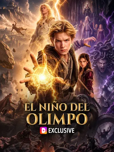 Póster de El Niño del Olimpo doblado