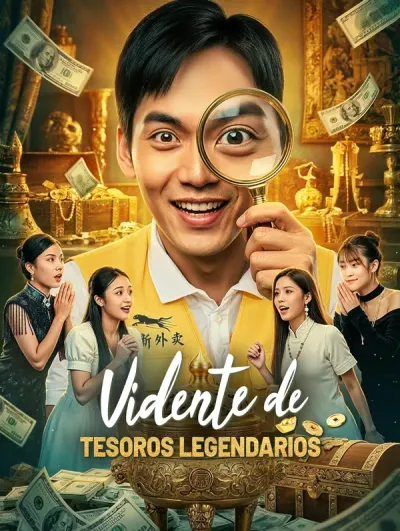 Póster de Vidente de Tesoros Legendarios doblado