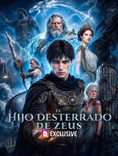 Póster de El Hijo Desterrado de Zeus doblado