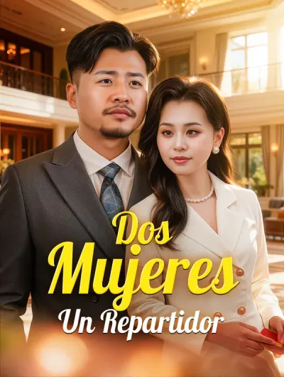 Póster de Dos Mujeres, Un Repartidor doblado