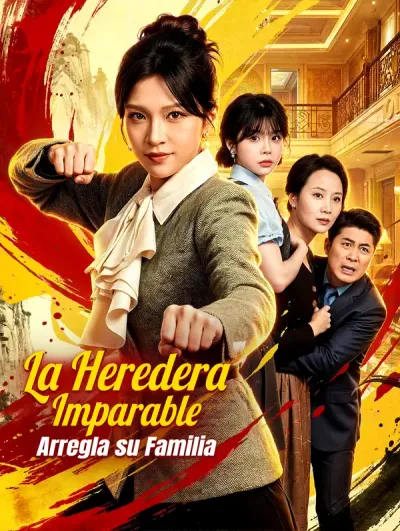 Póster de La Heredera Imparable Arregla su Familia doblado