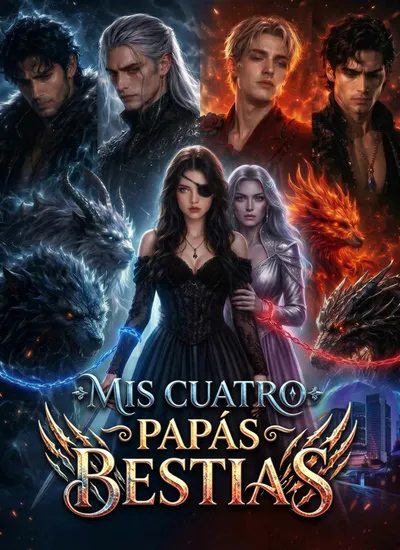 Póster de Mis Cuatro Papás Bestias doblado
