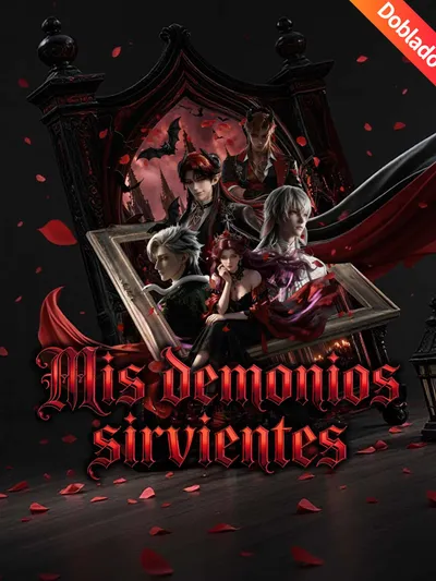 Póster de Mis demonios sirvientes doblado
