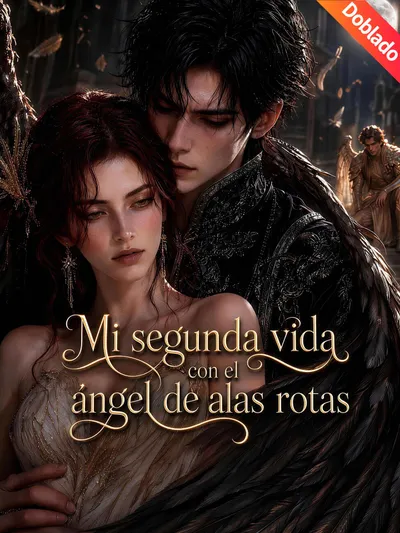 Póster de Mi segunda vida con el ángel de alas rotas doblado