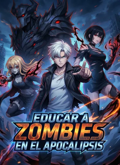 Póster de Educar a zombies en el apocalipsis doblado