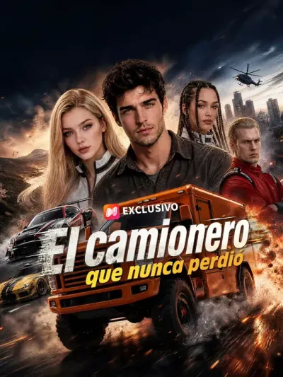 Póster de El camionero que nunca perdió doblado
