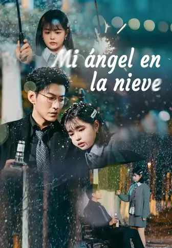 Póster de Mi ángel en la nieve doblado