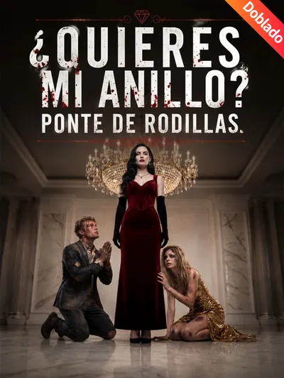 Póster de ¿Quieres mi anillo? Ponte de rodillas doblado