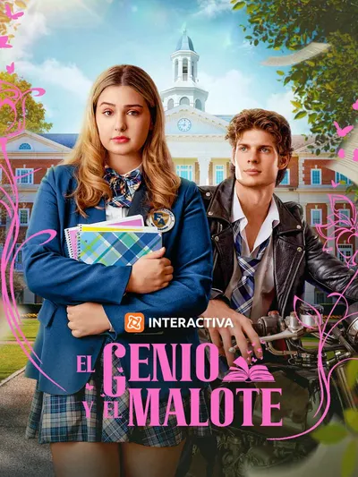 Póster de El genio y el malote doblado