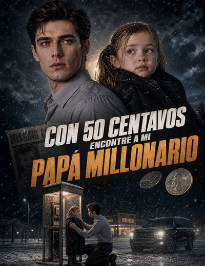 Póster de Con 50 centavos encontré a mi papá millonario doblado
