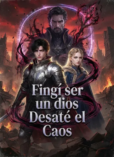 Póster de Fingí ser un dios Desaté el Caos doblado