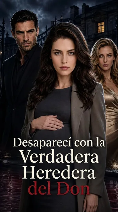 Póster de Desaparecí con la Verdadera Heredera del Don doblado
