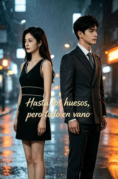 Póster de Hasta los huesos, pero todo en vano doblado