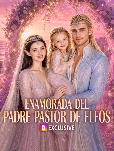 Póster de Enamorada del Padre Pastor de Elfos doblado