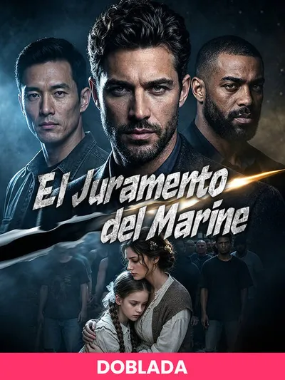 Póster de El Juramento del Marine doblado