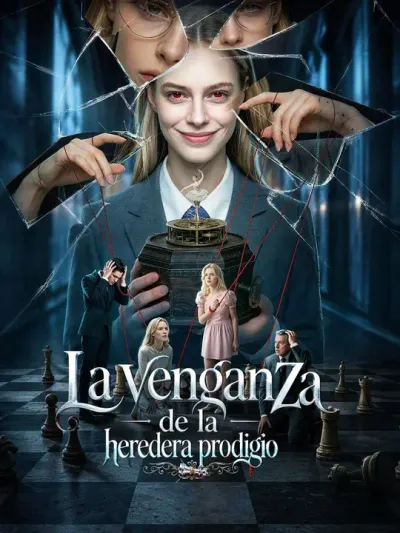 Póster de La venganza de la heredera prodigio doblado