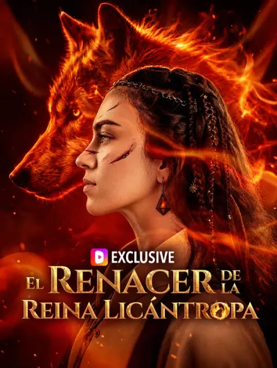 Póster de El Renacer de la Reina Licántropa doblado
