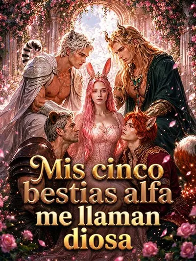 Póster de Mis cinco bestias alfa me llaman diosa doblado
