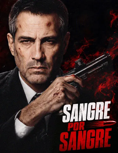 Póster de Sangre por sangre doblado