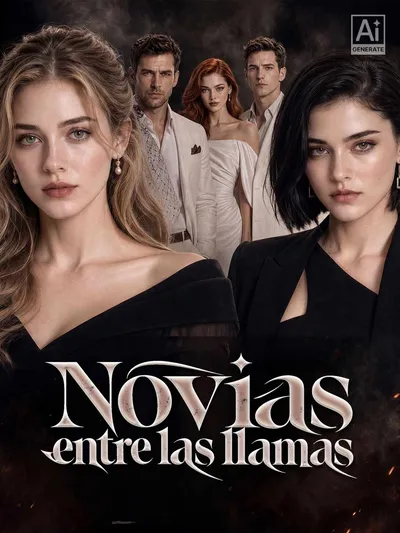 Póster de Novias entre las llamas doblado