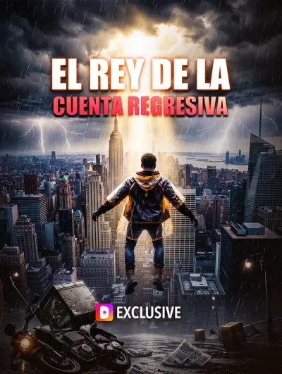 Póster de El Rey de la Cuenta Regresiva doblado