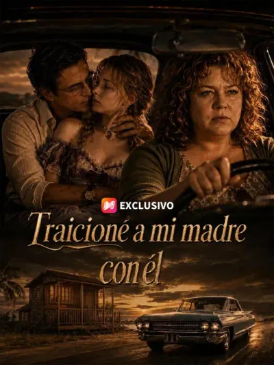 Póster de Traicioné a mi madre con él doblado